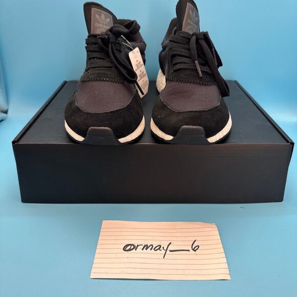 adidas Iniki Runner Core Black m8 w9.5 - Picture 4 of 15